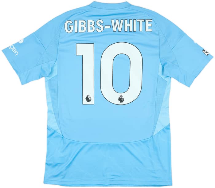 2024-25 Nottingham Forest Match Issue Third Shirt Gibbs-White #10