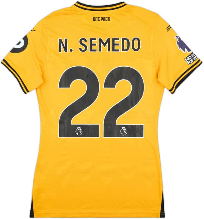 2024-25 Wolves Match Issue Home Shirt N. Semedo #22