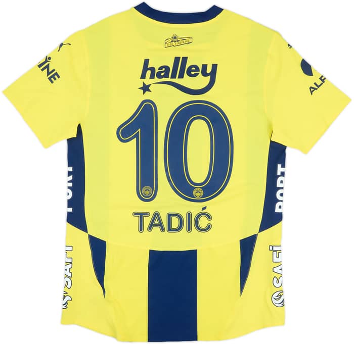2024-25 Fenerbahce Player Issue Home Shirt Tadic #10 - 8/10 - (M)