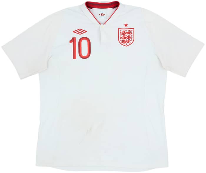 2012-13 England Home Shirt Rooney #10 - 5/10 - (L)