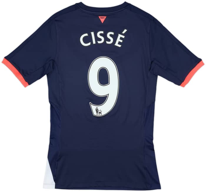 2015-16 Newcastle Player Issue Third Shirt Cisse #9 (M)