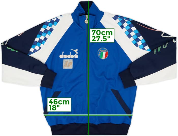 1990 Italy Diadora Track Jacket - 5/10 - (XL)