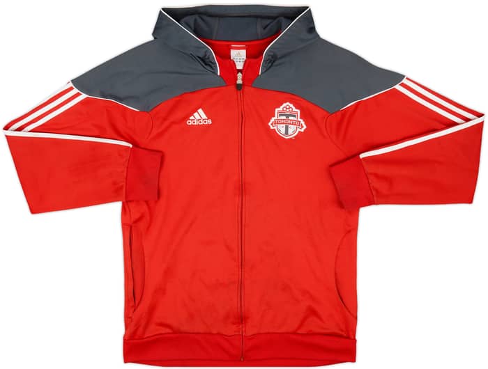 2010-11 Toronto adidas Hooded Track Jacket - 7/10 - (L/XL)