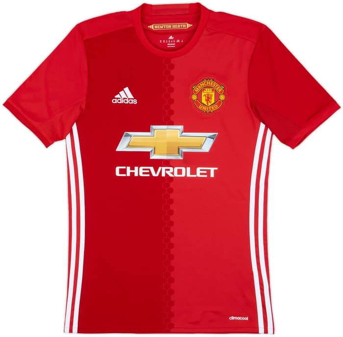 2016-17 Manchester United Home Shirt Ibrahimovic #9 - 6/10 - (XS)