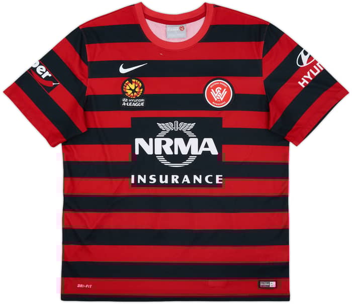 2014-15 Western Sydney Wanderers Home Shirt - 9/10 - (XL)