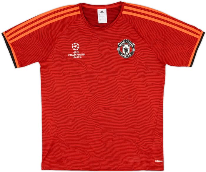 2015-16 Manchester United adizero Champions League Training Shirt - 10/10 - (S)