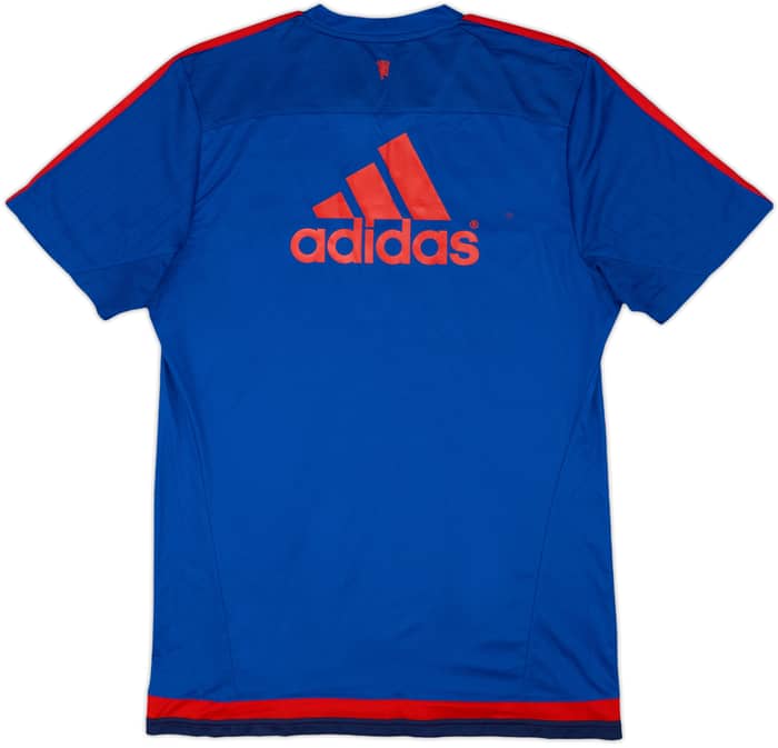 2015-16 Manchester United adizero Training Shirt - 8/10 - (M)
