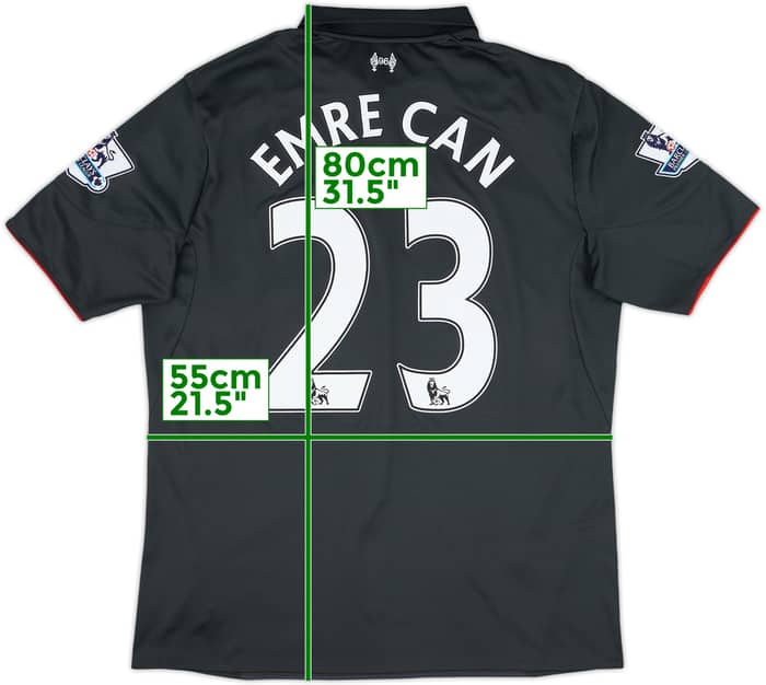 2015-16 Liverpool Third Shirt Emre Can #23 - 9/10 - (XL)