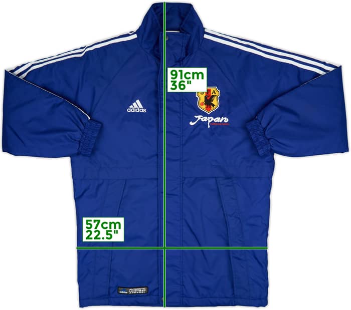 2000-02 Japan adidas Padded Bench Coat - 5/10 - (L)