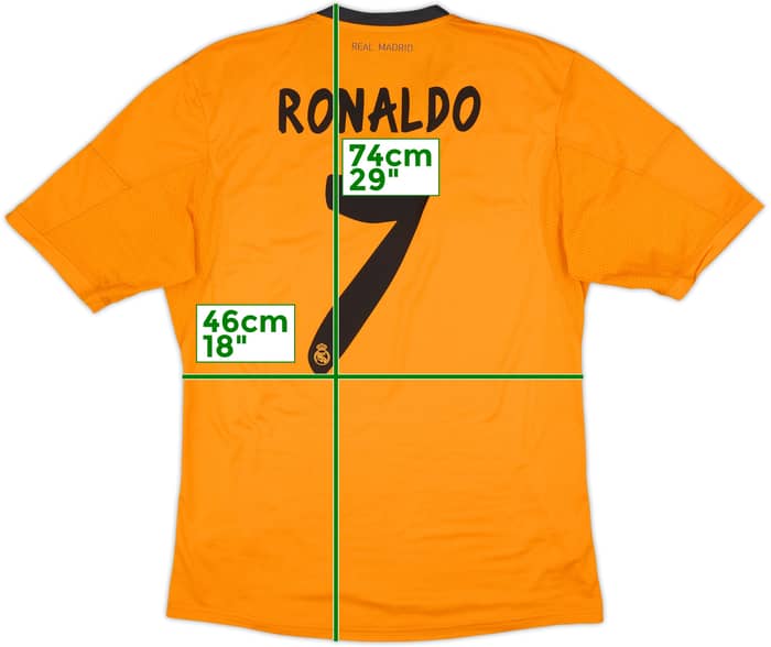 2013-14 Real Madrid Third Shirt Ronaldo #7 - 9/10 - (M)