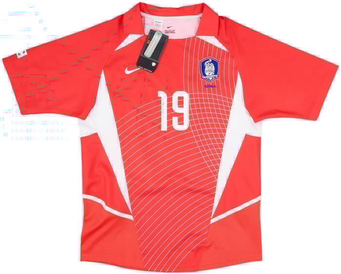 2002-03 South Korea Home Shirt J.H.Ahn #19 (M)