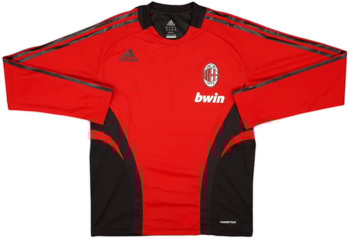 2008-09 AC Milan adidas Formotion Training L/S Shirt - 8/10 - (L)
