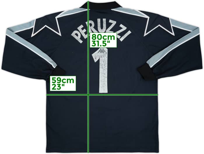 1996-97 Juventus GK Shirt Peruzzi #1 - 5/10 - (XL)