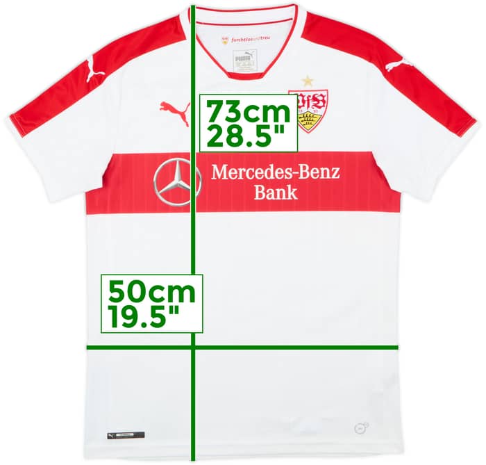 2016-17 Stuttgart Home Shirt - 7/10 - (M)