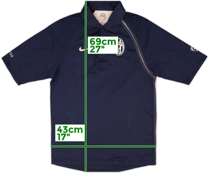 2004-05 Juventus Nike Polo Shirt - 8/10 - (S)