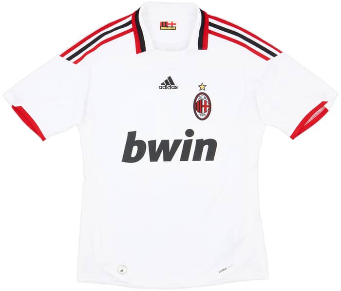 2009-10 AC Milan Away Shirt Ronaldinho #80 - 8/10 - (M)