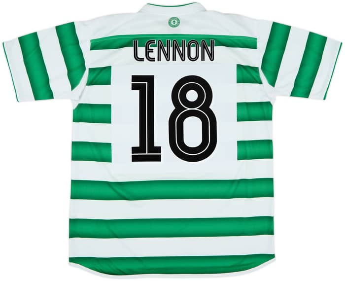 2003-04 Celtic Home Shirt Lennon #18 - 5/10 - (L)