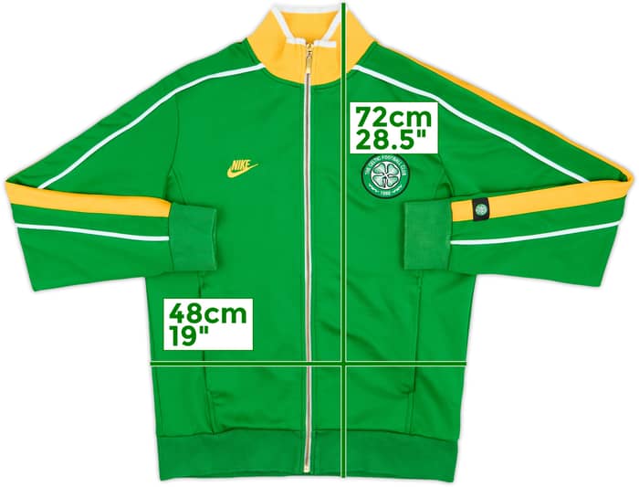 2008-09 Celtic Nike Track Jacket - 8/10 - (M)