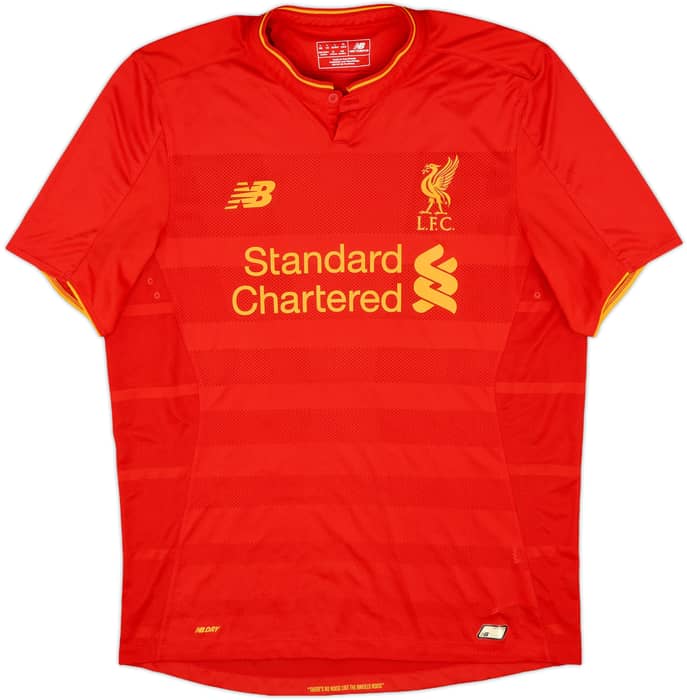2016-17 Liverpool Home Shirt Henderson #14 - 9/10 - (L)