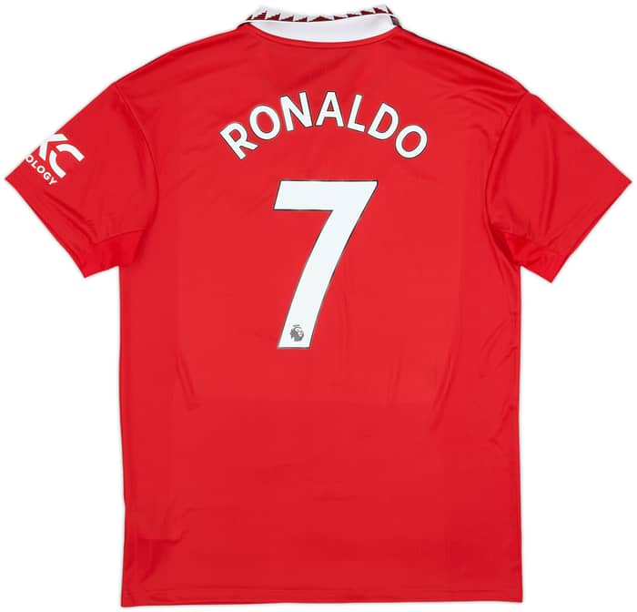 2022-23 Manchester United Home Shirt Ronaldo #7 (L)