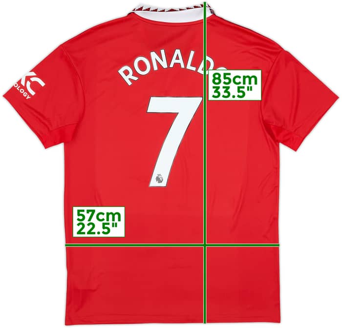 2022-23 Manchester United Home Shirt Ronaldo #7 (L)