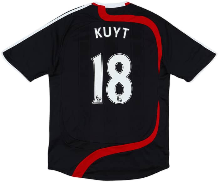 2007-08 Liverpool Third Shirt Kuyt #18 - 6/10 - (M)