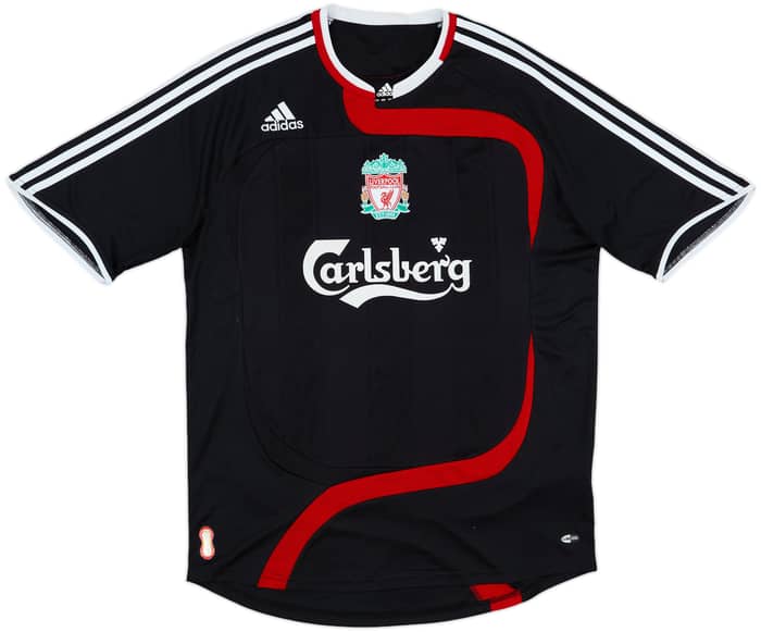 2007-08 Liverpool Third Shirt Kuyt #18 - 6/10 - (M)