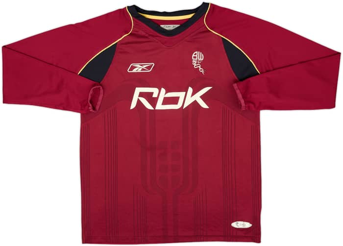 2006-08 Bolton Away L/S Shirt Anelka #39 - 7/10 - (L)