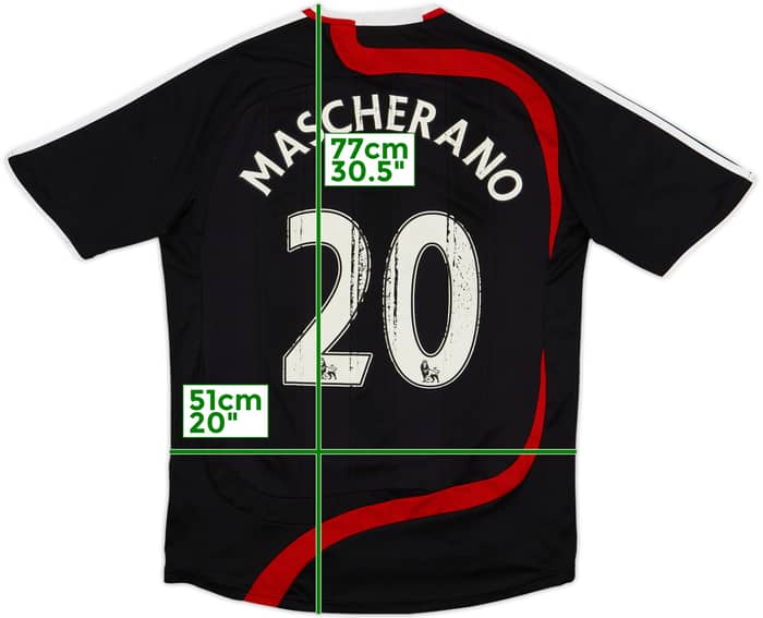 2007-08 Liverpool Third Shirt Mascherano #20 - 5/10 - (M)