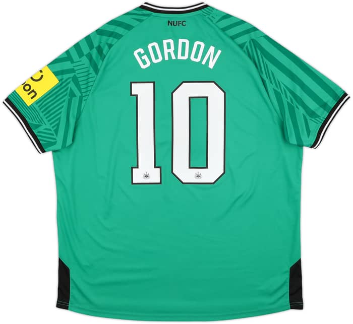 2023-24 Newcastle Away Shirt Gordon #10 - 10/10 - (3XL)