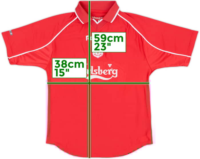 2000-02 Liverpool Home Shirt - 7/10 - (L.Boys)