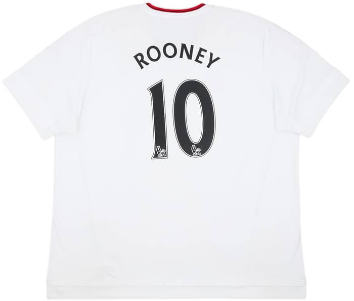 2015-16 Manchester United Away Shirt Rooney #10 - 7/10 - (3XL)