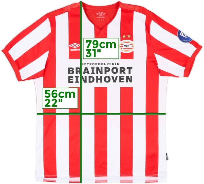 2019-20 PSV Home Shirt - 6/10 - (XL)