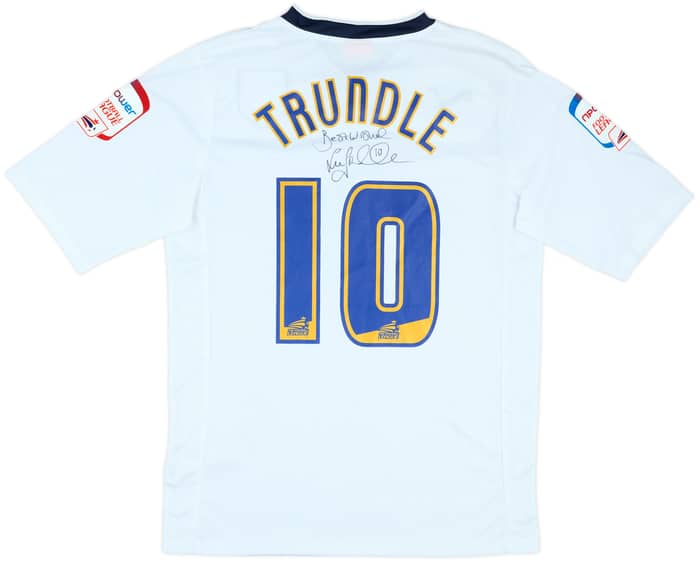 2012-13 Preston North End Squad Signed Home Shirt Trundle #10 - 8/10 - (L)