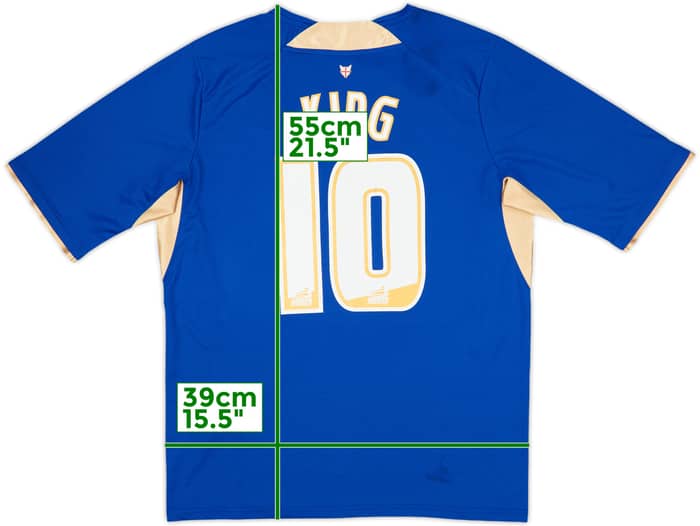 2013-14 Leicester Home Shirt King #10 - 6/10 - (L)