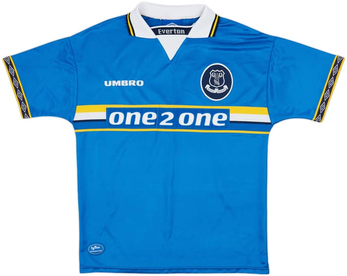 1997-99 Everton Home Shirt Bilic #28 - 8/10 - (M)