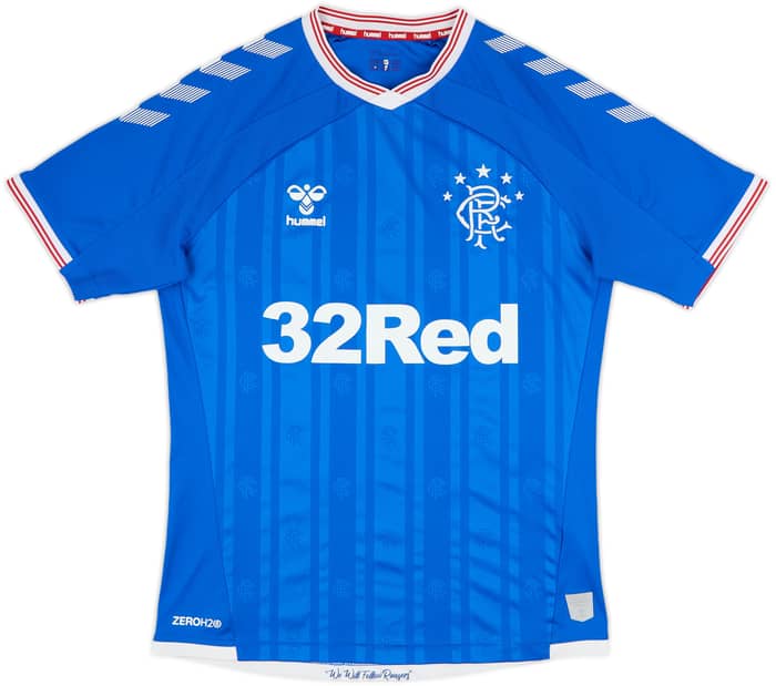 2019-20 Rangers Home Shirt - 9/10 - (M)