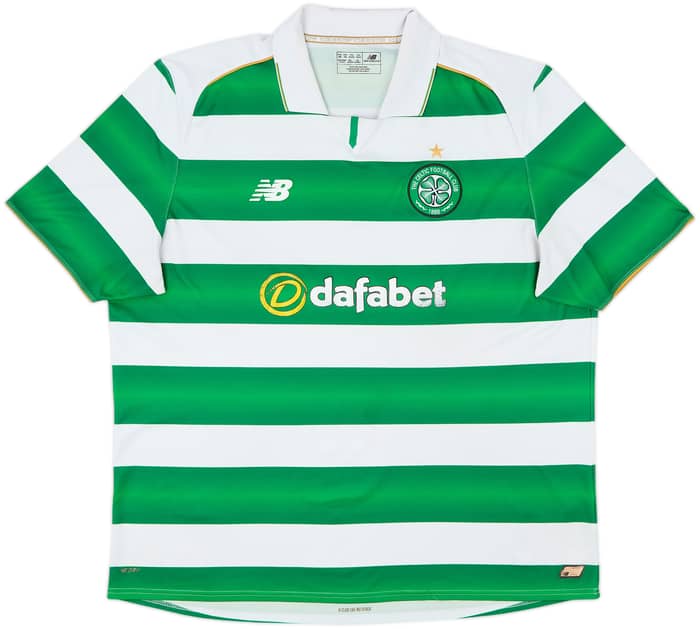 2016-17 Celtic Home Shirt - 6/10 - (XXL)