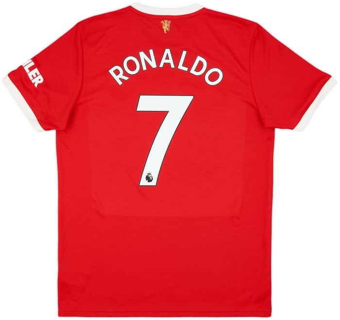 2021-22 Manchester United Home Shirt Ronaldo #7 (L)