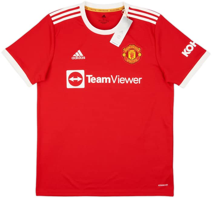 2021-22 Manchester United Home Shirt Ronaldo #7 (L)