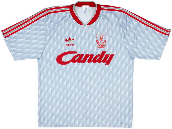 1989-91 Liverpool Away Shirt - 7/10 - (L)