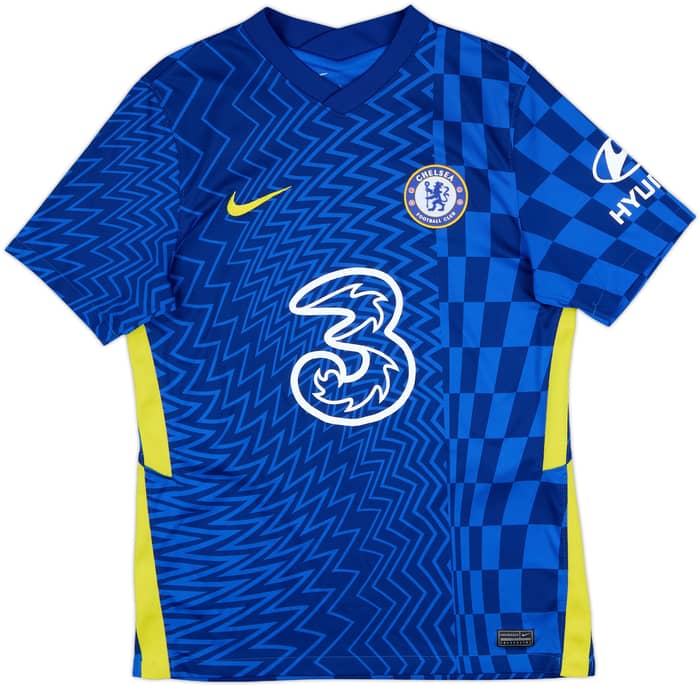 2021-22 Chelsea Home Shirt Pulisic #10 - 8/10 - (M)