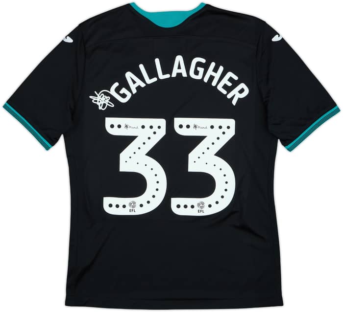 2019-20 Swansea Away Shirt Gallagher #33 - 8/10 - (M)