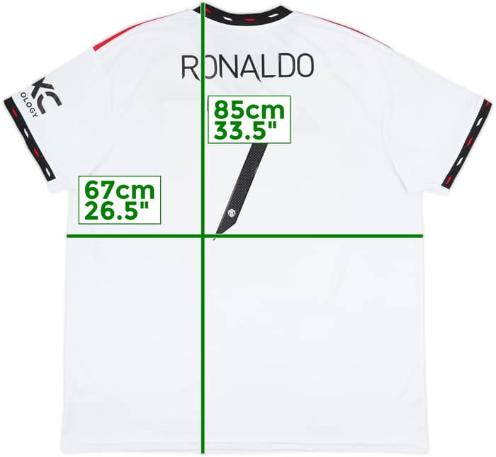 2022-23 Manchester United Away Shirt Ronaldo #7 - 6/10 - (XXL)