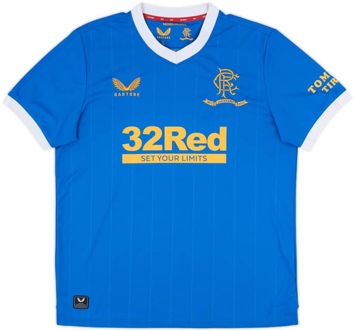 2021-22 Rangers Home Shirt - 7/10 - (L)
