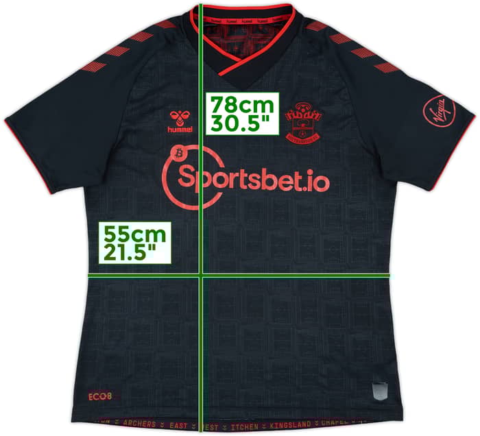 2021-22 Southampton Third Shirt - 9/10 - (XL)