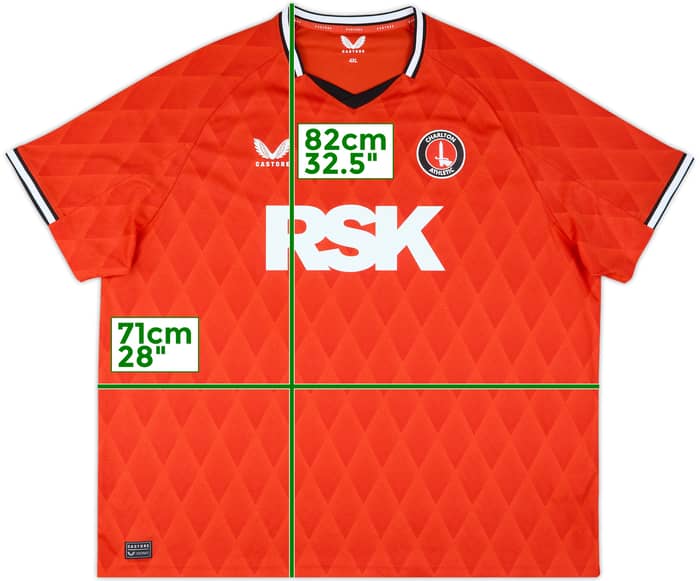 2022-23 Charlton Home Shirt - 10/10 - (4XL)