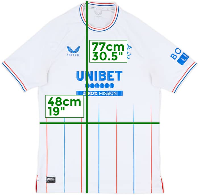 2023-24 Rangers Away Shirt - 7/10 - (M)