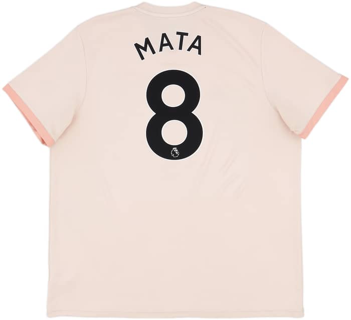 2018-19 Manchester United Away Shirt Mata #8 - 7/10 - (XXL)