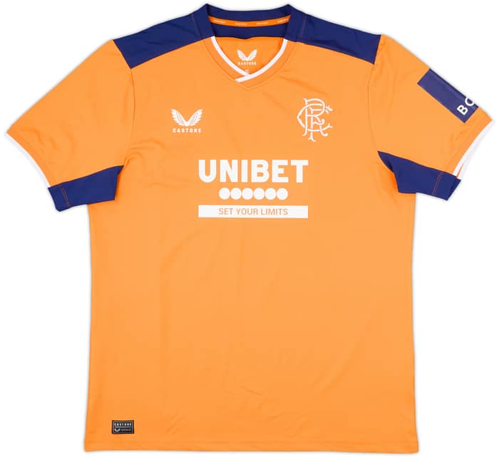2022-23 Rangers Third Shirt - 9/10 - (XL)